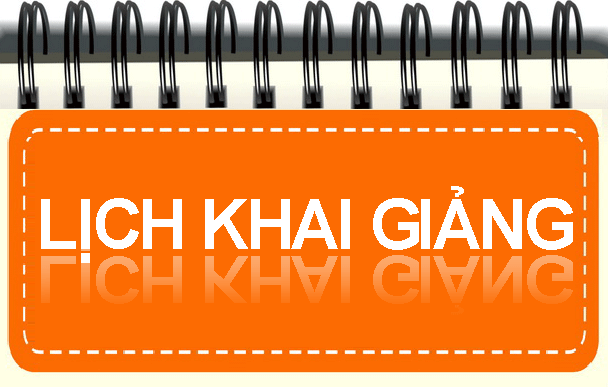 Lịch khai giảng